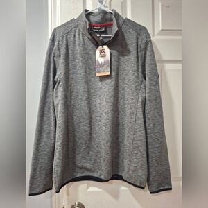 Avalanche Gray Quarter-Zip Pullover